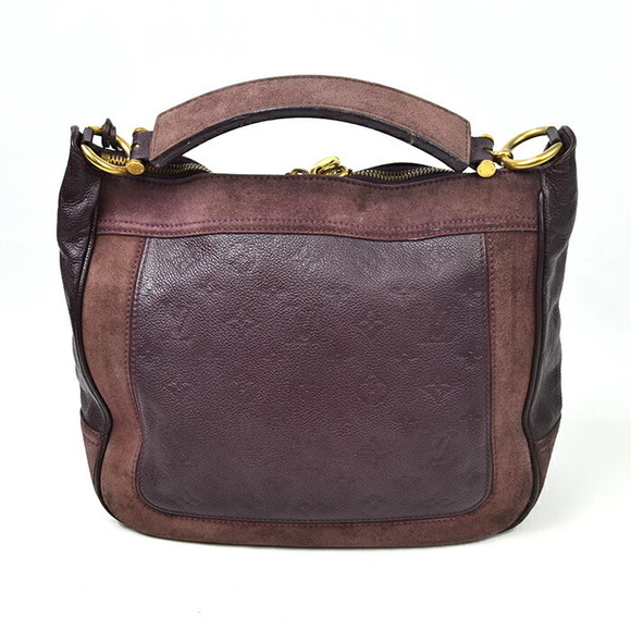 Louis Vuitton Audacious PM Monogram Empreinte Suede Shoulder Bag Purple - Picture 2 of 11